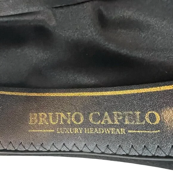 Bruno Capelo XL Hat Cap Australian Wool Fedora Teardrop Crown Fabio FB230 7 1/2